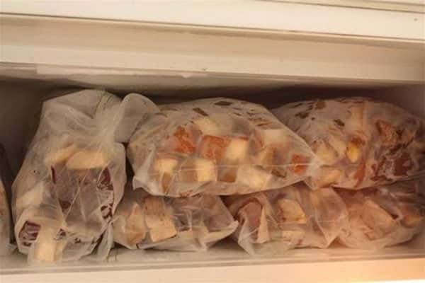 champignons in de koelkast