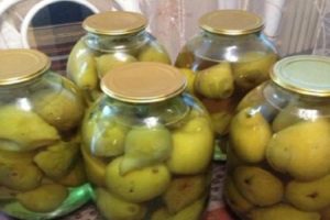 TOP 10 Rezepte für Birnenkompott mit und ohne Zitronensäure für den Winter, mit und ohne Sterilisation