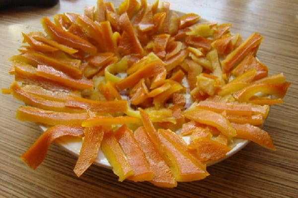 pomarančové kôry