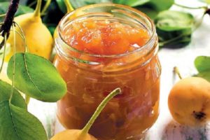 A körte és a narancs lekvár egyszerű receptje télen