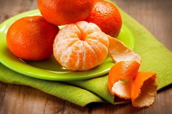 naranja y jengibre