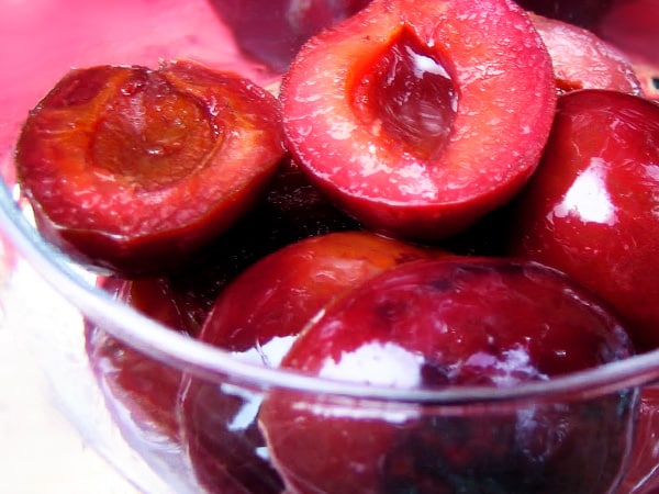 ripe plums