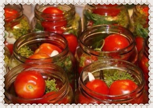 tomates au miel