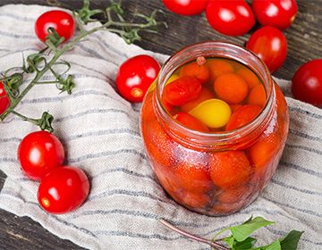 tomaten met honing