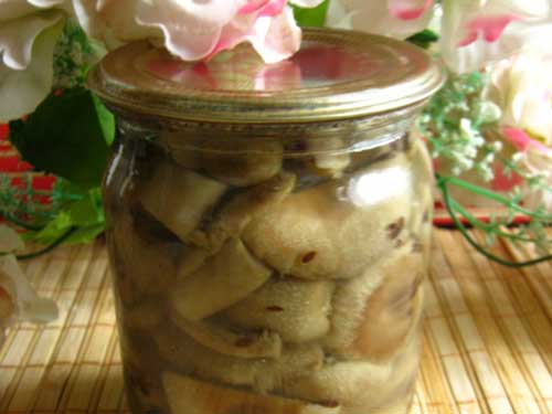 pickled mushrooms