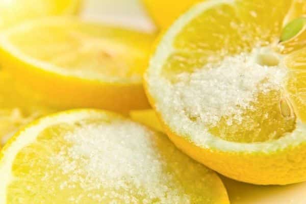 λεμόνια σε ζάχαρη