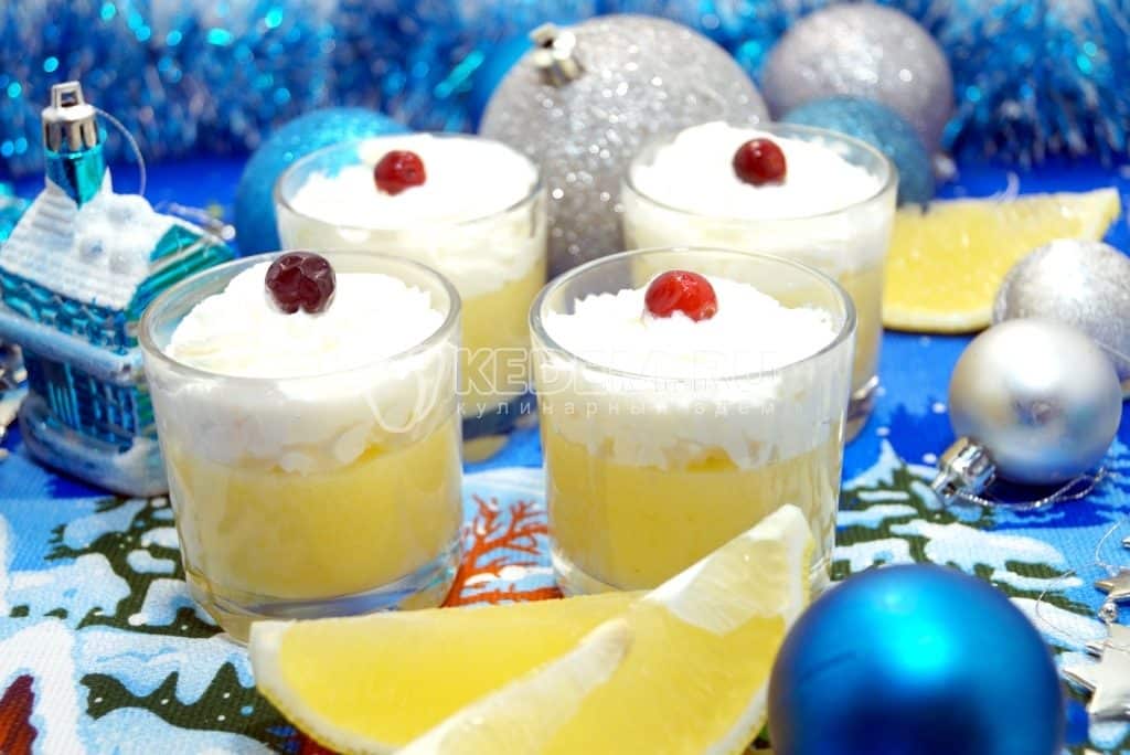 Краљица снега с лимунским десертом