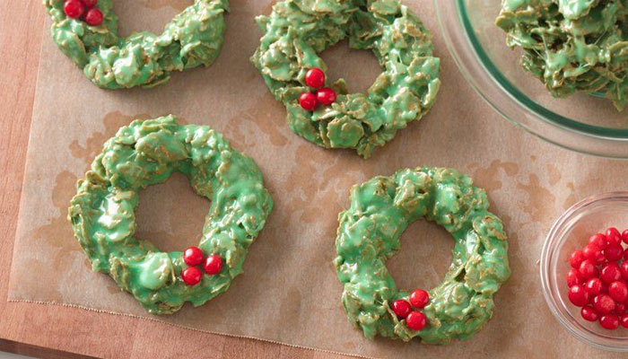Cookies kerstkransen