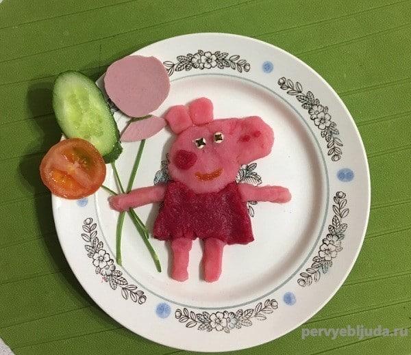 „Peppa Pig“ salotos