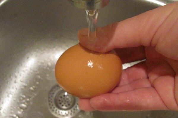 môžem umývať vajíčka