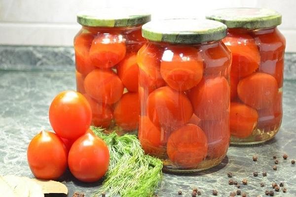 licht gezouten tomaten