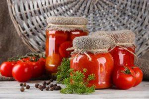 Recetas paso a paso de tomates con ácido salicílico para el invierno.