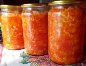 11 bästa steg-för-steg-recept för att tillverka tomatsnacks för vintern