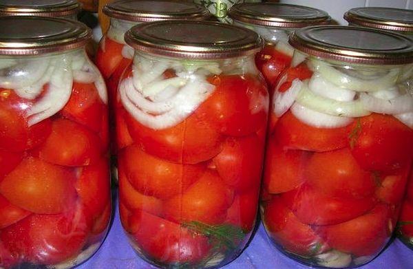 Tomater med lök