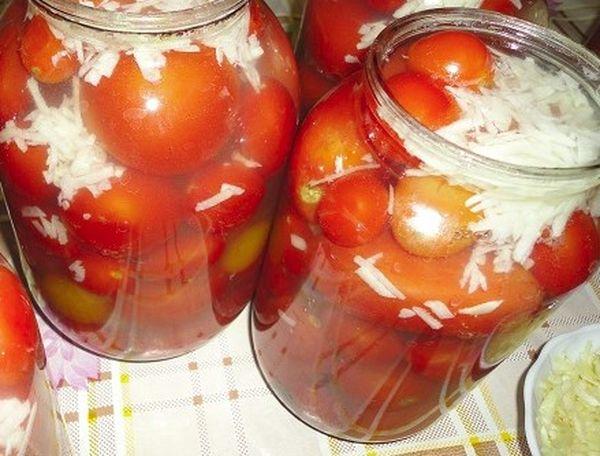 Cesnakové paradajky