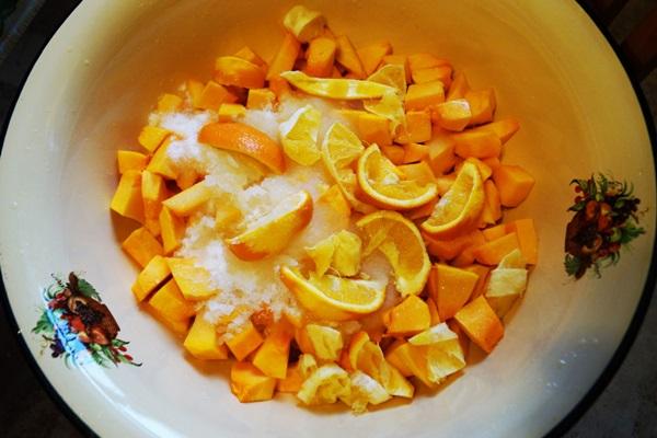 pompoen met sinaasappel