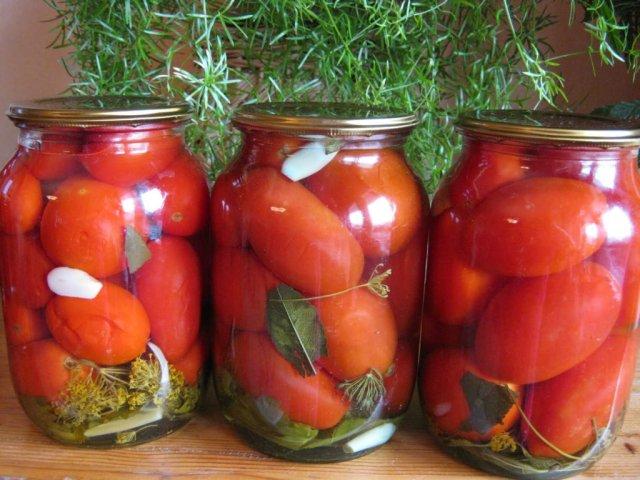 tomates en escabeche