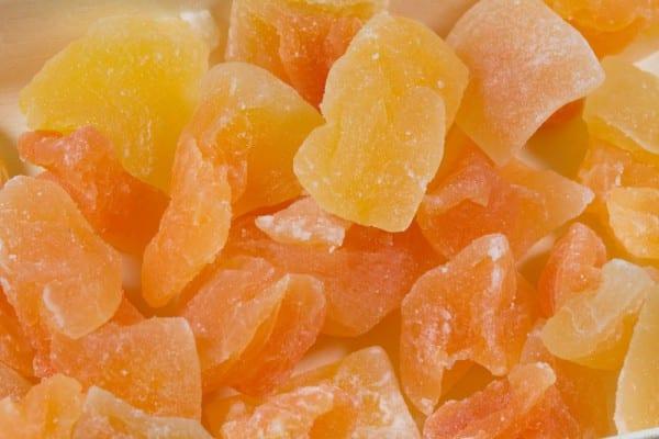 kanderade frukter med mandarin