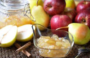 TOP 7-recept för att göra päron- och äpplesylt till vintern