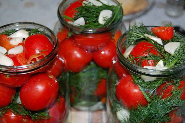 tomates con vodka