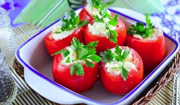 gevulde tomaten
