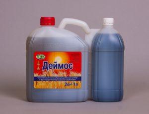 Instructies voor het gebruik van het herbicide Deimos en de consumptie van onkruidbestrijding