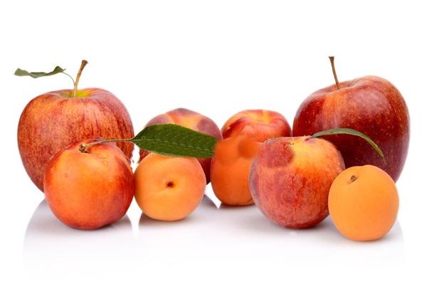 äpplen och aprikoser