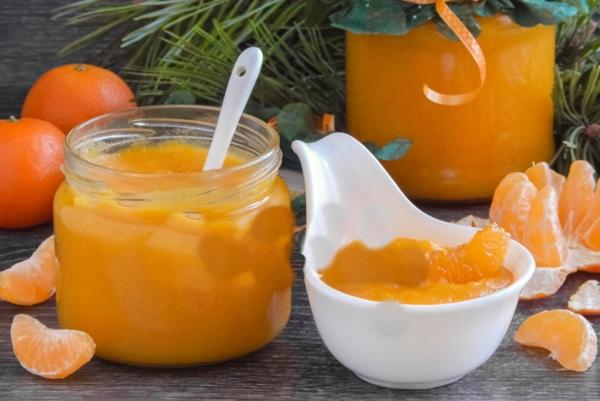 Tangerin sylt från mandarin juice