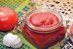 TOP 3 recipes for tomato puree at home for the winter