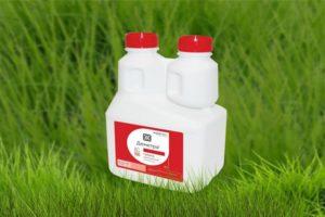 Instrucciones de uso del herbicida Demeter, principio de acción y tasa de consumo.