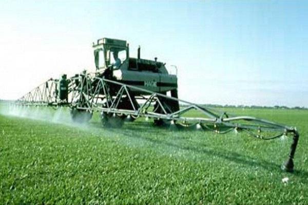 herbicid applicerades
