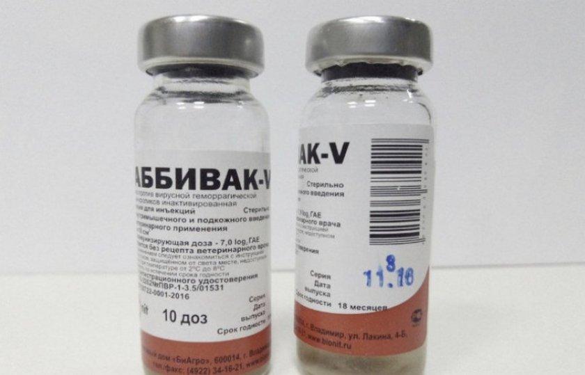 Vacuna Rabbiwak V