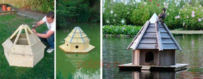 house for geese and ducks